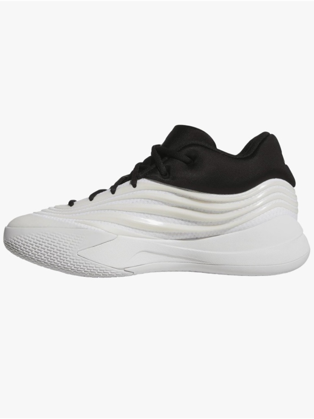 ADIDAS Black and White Athletic Sneaker